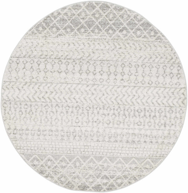 Hauteloom Harput HAR Light Gray Machine Made Polypropylene Rug