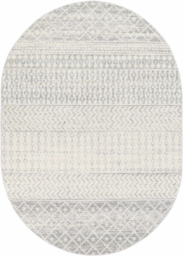 Hauteloom Harput HAR Light Gray Machine Made Polypropylene Rug