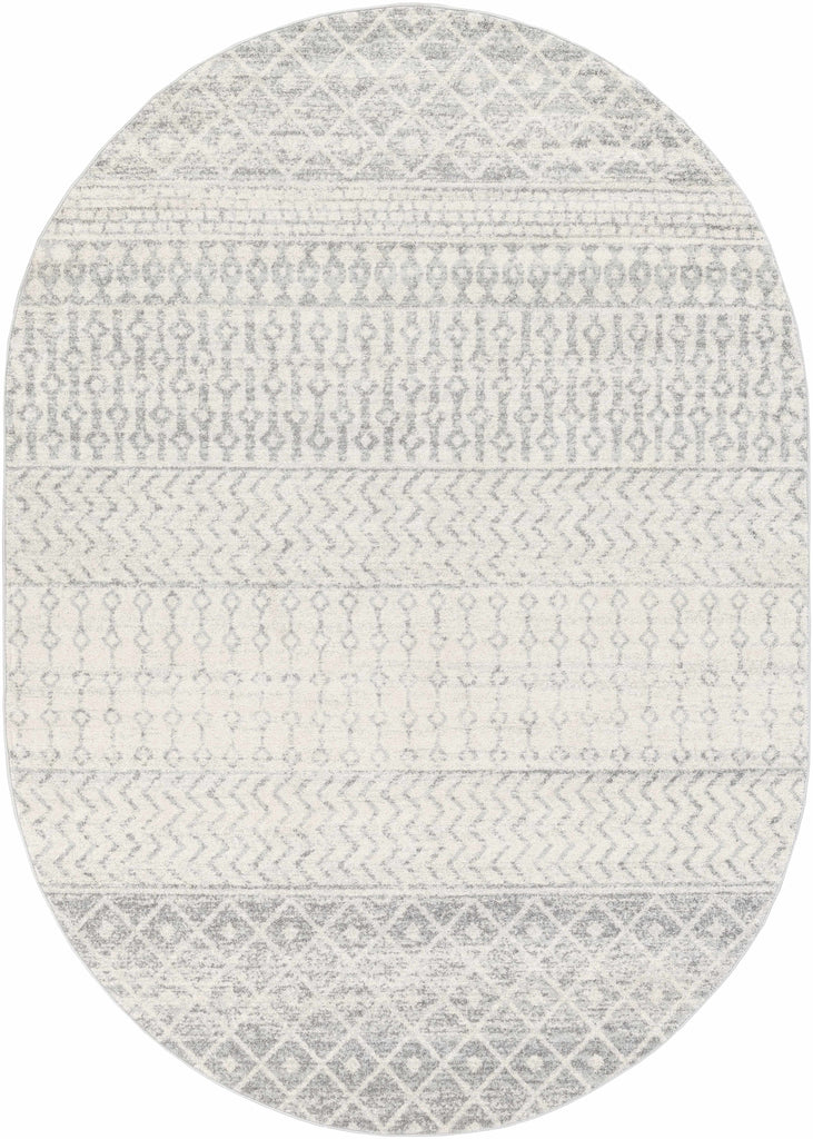 Hauteloom Harput HAR Light Gray Machine Made Polypropylene Rug