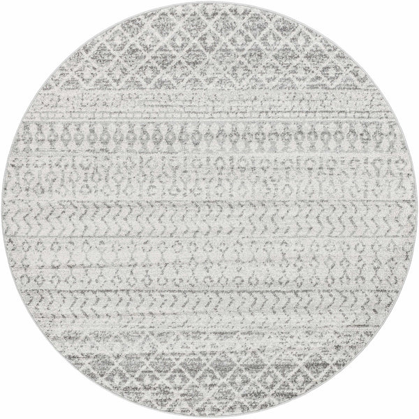 Hauteloom Harput HAR Light Gray Machine Made Polypropylene Rug