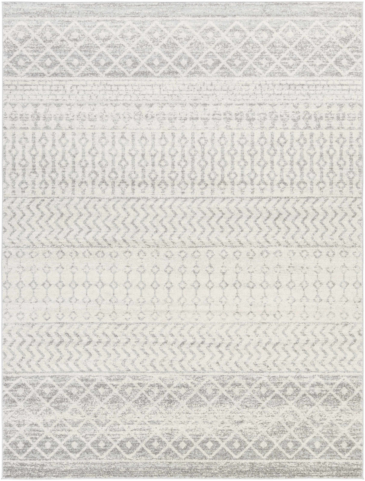 Hauteloom Harput HAR Light Gray Machine Made Polypropylene Rug