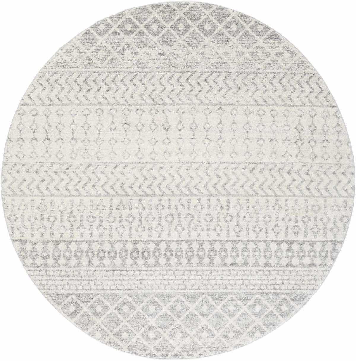 Hauteloom Harput HAR Light Gray Machine Made Polypropylene Rug