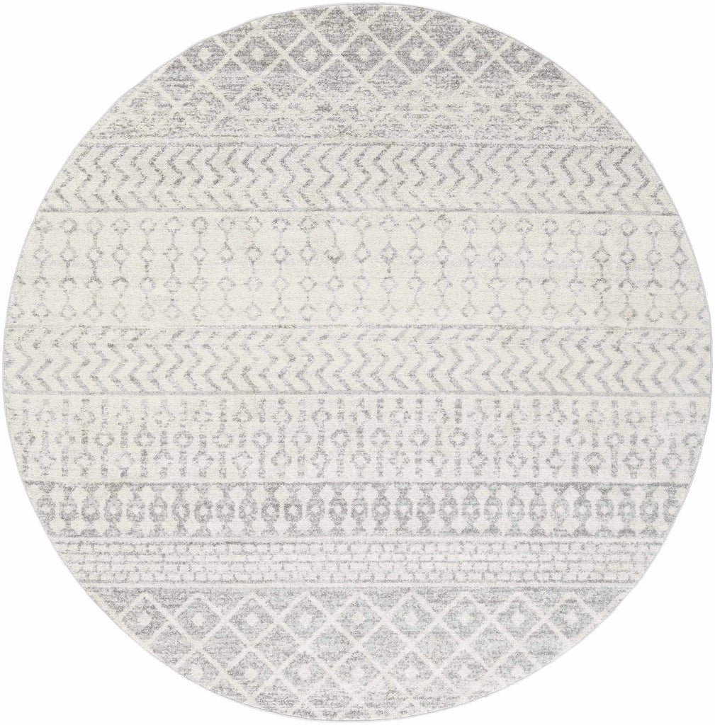 Hauteloom Harput HAR Light Gray Machine Made Polypropylene Rug