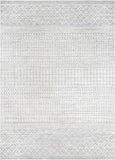 Hauteloom Harput HAR Light Gray Machine Made Polypropylene Rug
