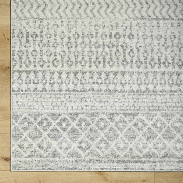Hauteloom Harput HAR Light Gray Machine Made Polypropylene Rug