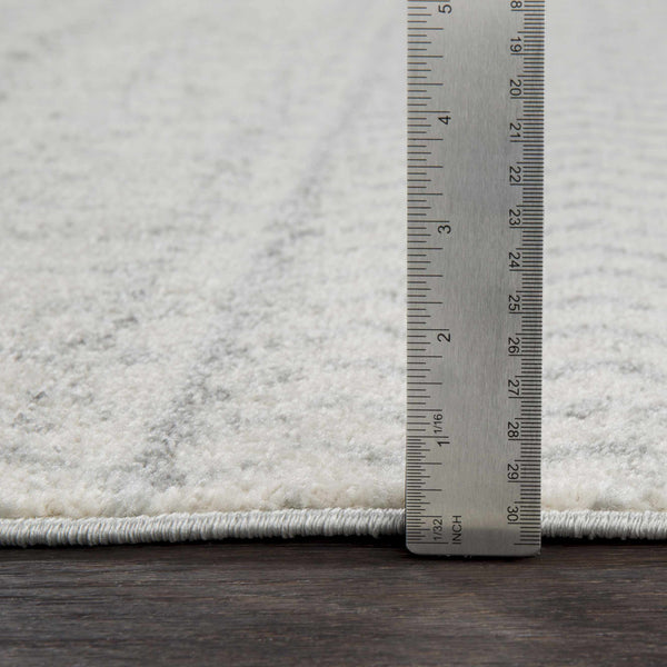 Hauteloom Harput HAR Light Gray Machine Made Polypropylene Rug