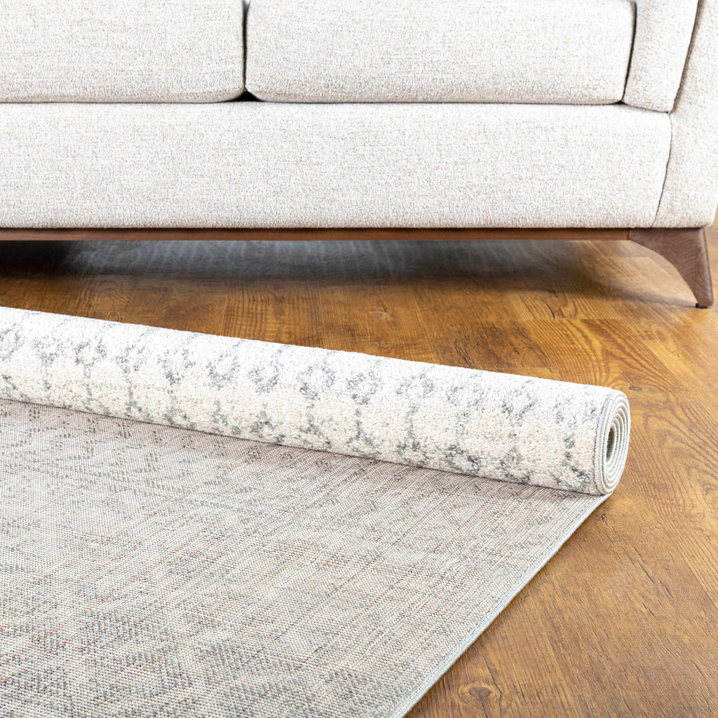 Hauteloom Harput HAR Light Gray Machine Made Polypropylene Rug