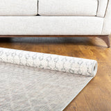Hauteloom Harput HAR Light Gray Machine Made Polypropylene Rug