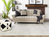 Hauteloom Harput HAR Light Gray Machine Made Polypropylene Rug