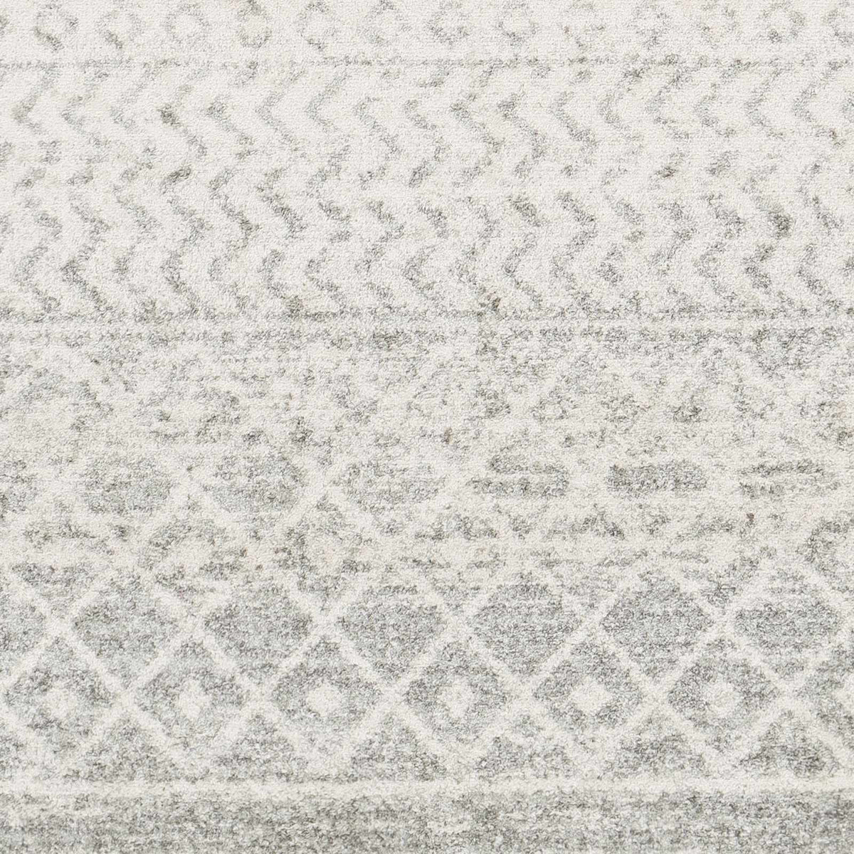 Hauteloom Harput HAR Light Gray Machine Made Polypropylene Rug