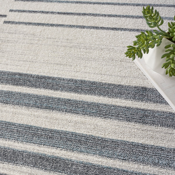nourison astra machine washable asw04 ivory blue rug