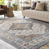 Hauteloom Haymond HAYMO Taupe Machine Made Polypropylene Rug
