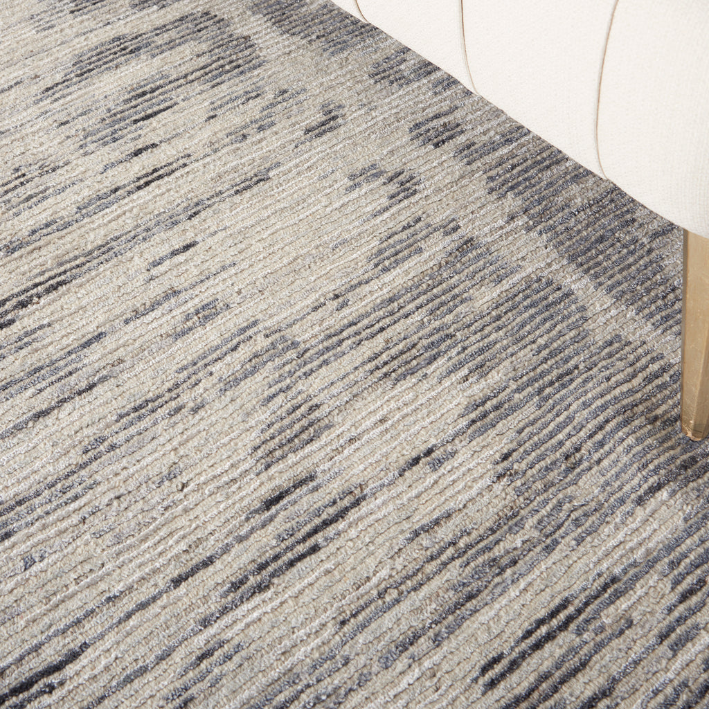 nourison ocean ocp03 cream charcoal rug