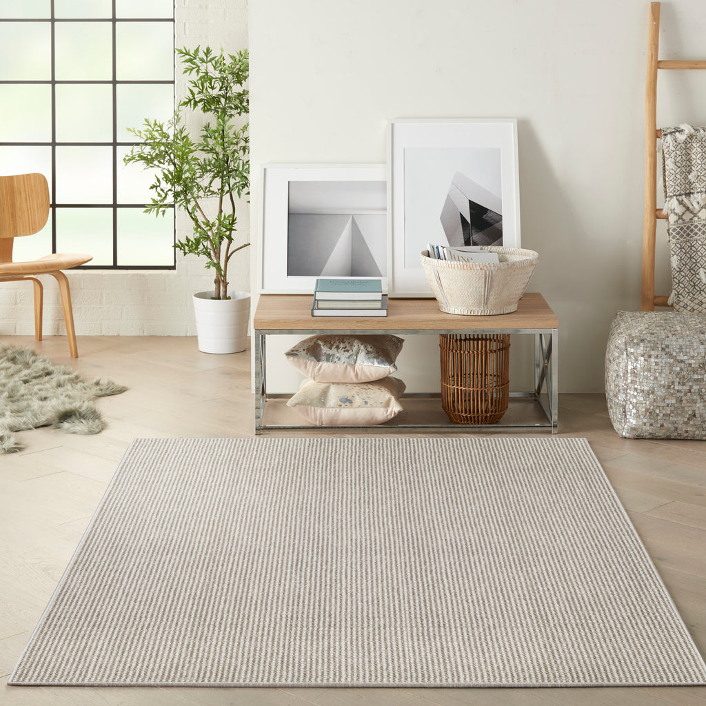 nourison natural texture ntx01 ivory mocha rug