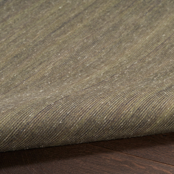 nourison washable essentials wae01 green rug