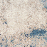 nourison ck022 infinity ifn05 ivory grey blue rug