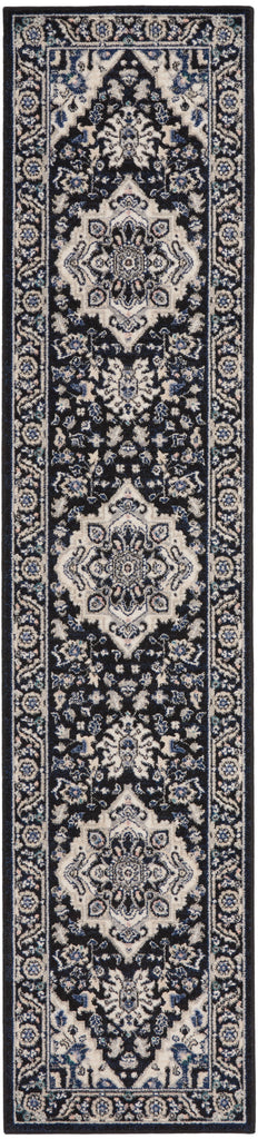 nourison passion psn33 black ivory rug