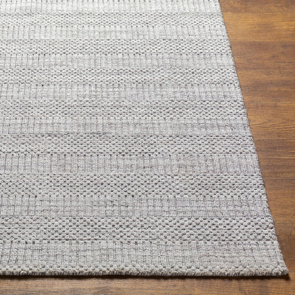 surya hickory hck 2302 light grey rug