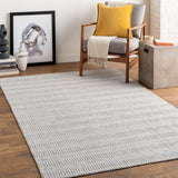 surya hickory hck 2302 light grey rug