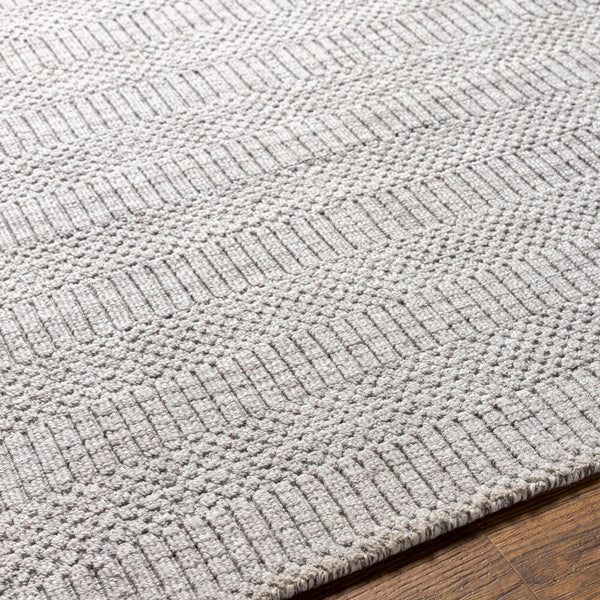 surya hickory hck 2302 light grey rug