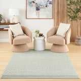 nourison care free caf02 green rug