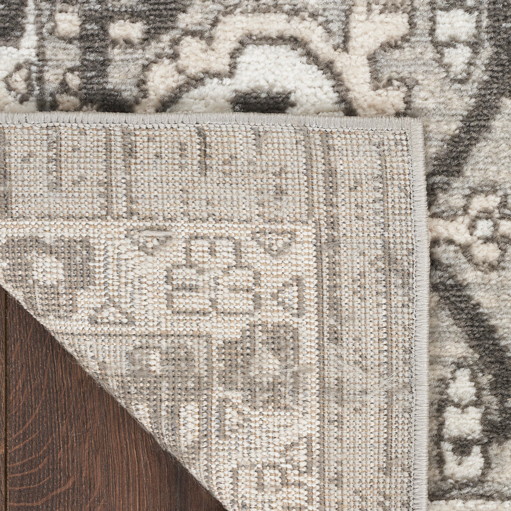 nourison quarry qua05 grey rug
