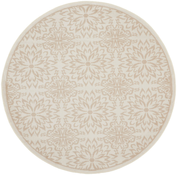 nourison jubilant jub06 ivory beige rug