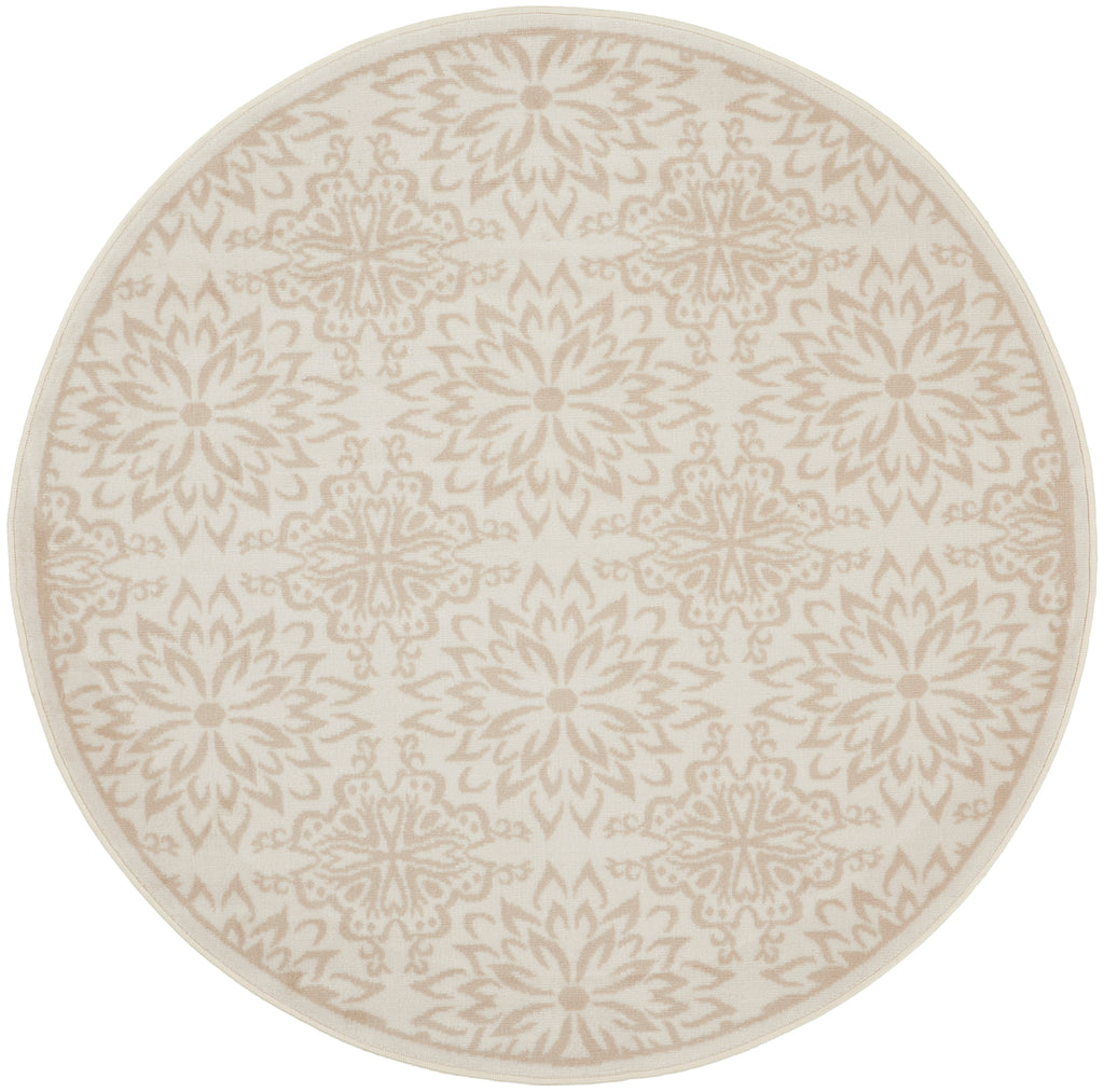 nourison jubilant jub06 ivory beige rug
