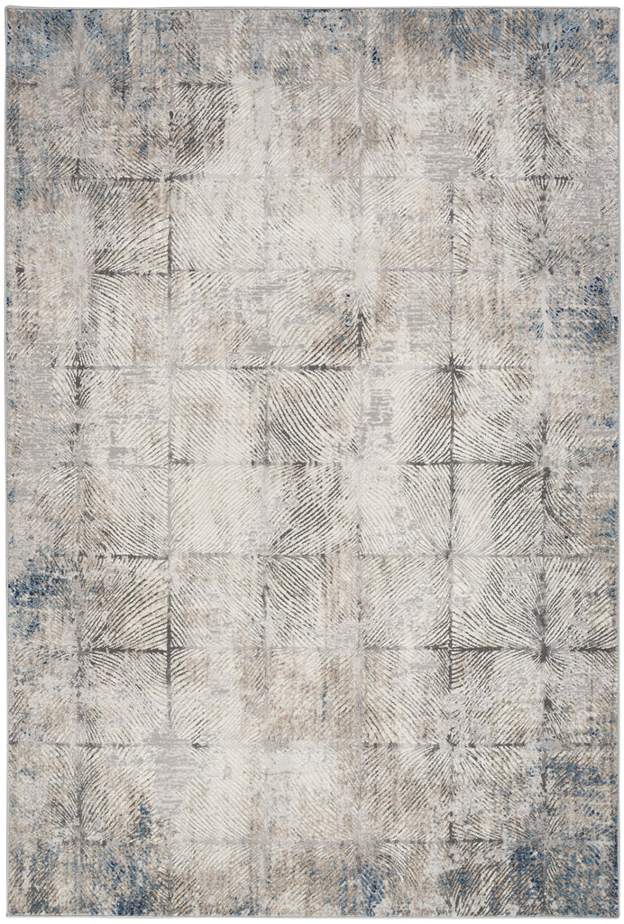 nourison ck022 infinity ifn03 ivory grey rug