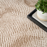 nourison central park west cep01 beige brown rug