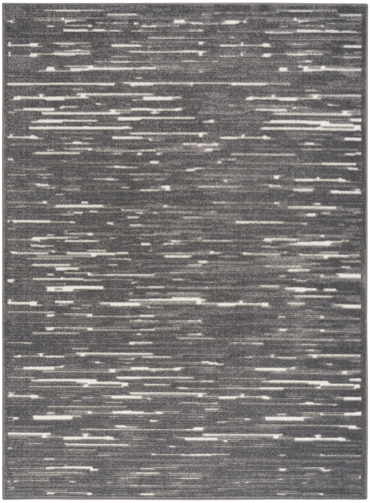 nourison care free caf04 grey rug