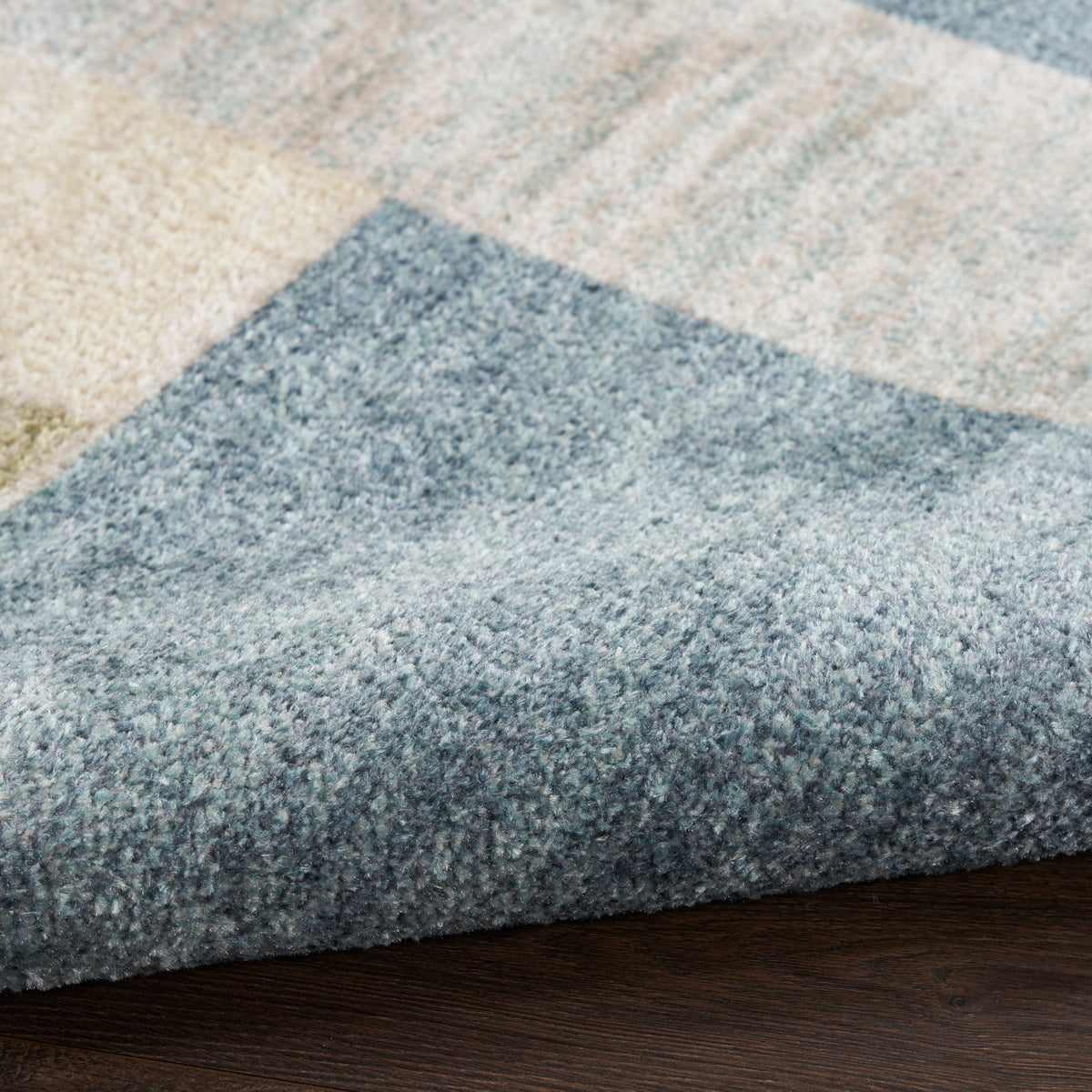 nourison astra machine washable asw09 blue green multi rug