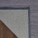 nourison washable essentials wae01 navy rug