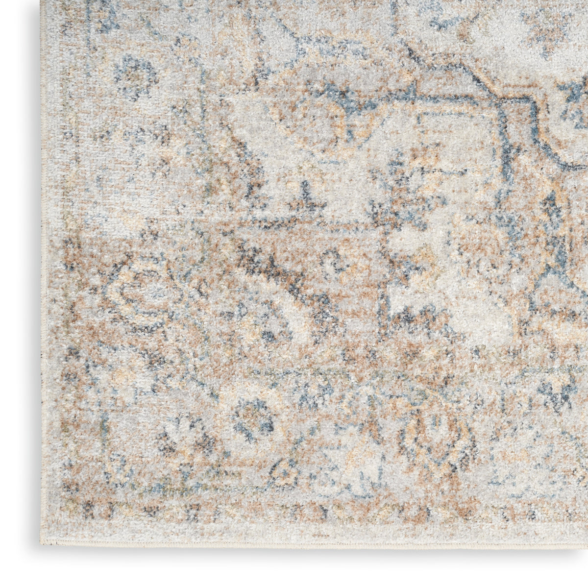 nourison astra machine washable asw12 silver grey rug