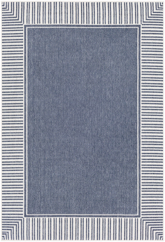 Hauteloom Hettick HET White Machine Made Olefin Rug