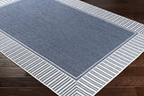 Hauteloom Hettick HET White Machine Made Olefin Rug