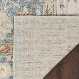 nourison astra machine washable asw11 silver blue rug