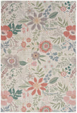 nourison nourison washables nwb06 cream multicolor rug