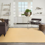 nourison positano pos03 yellow ivory rug