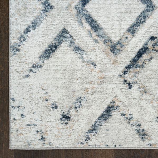 nourison dekor dek05 grey navy rug