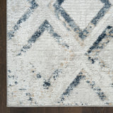 nourison dekor dek05 grey navy rug