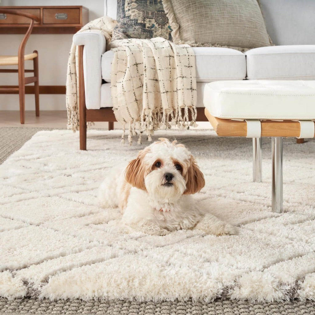 nourison dreamy shag drs07 ivory rug