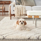 nourison dreamy shag drs07 ivory rug