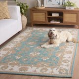 safavieh clearance heritage hg125m light blue rug