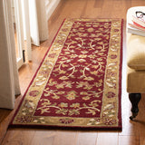 safavieh clearance heritage hg170a red rug