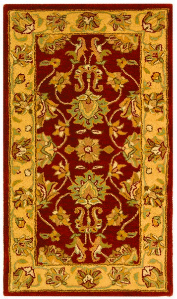 safavieh clearance heritage hg343c red rug