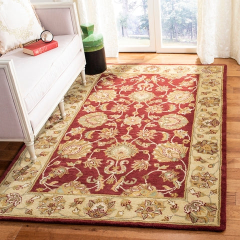 safavieh clearance heritage hg343c red rug