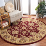 safavieh clearance heritage hg343c red rug