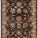 safavieh clearance heritage hg412a charcoal brown rug