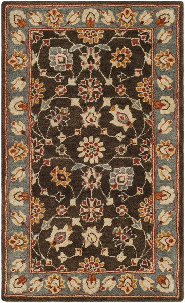 safavieh clearance heritage hg412a charcoal brown rug